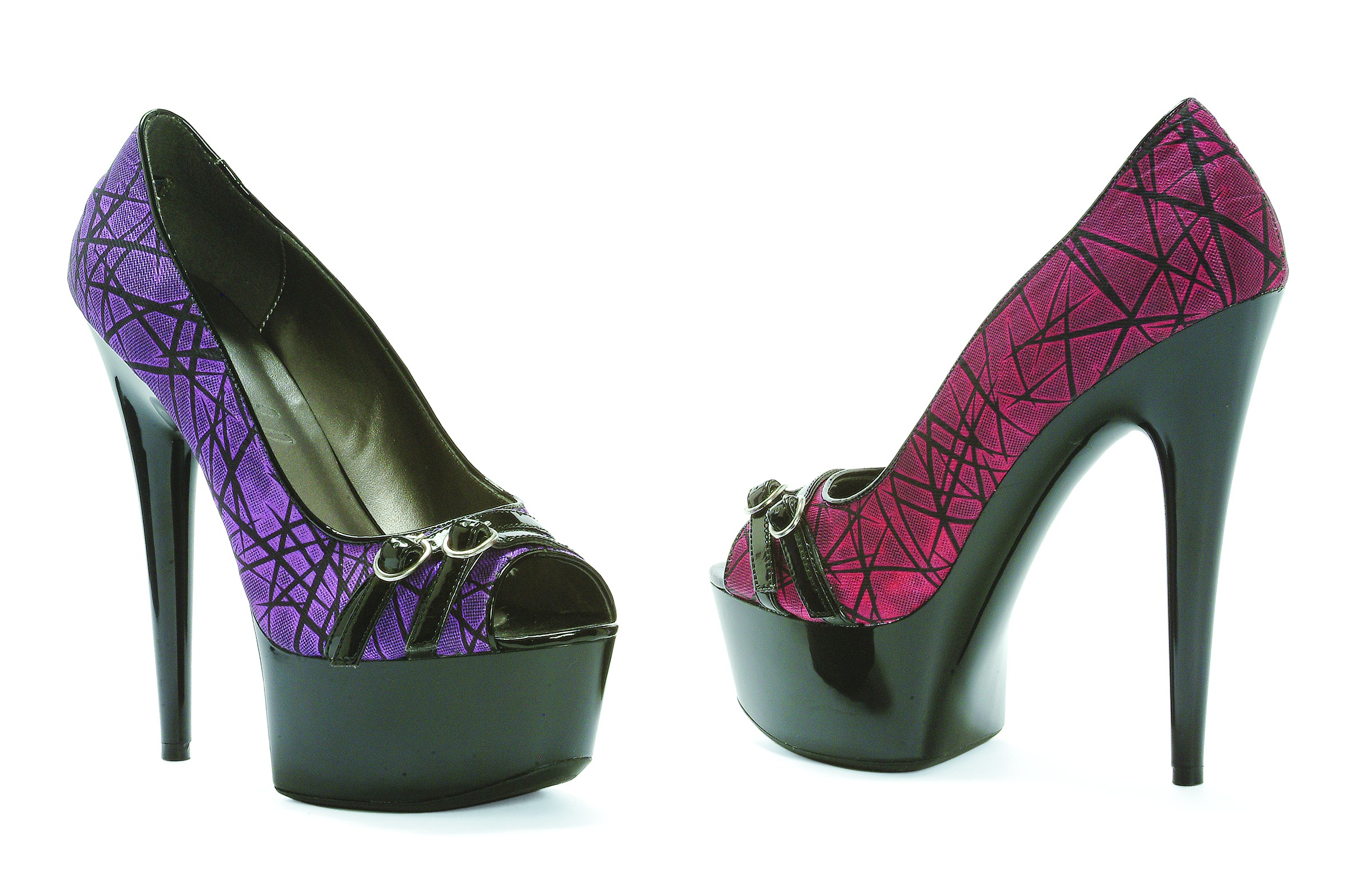 Willow - 6 Inch Pump with Branch Pattern